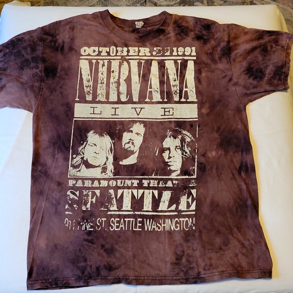 New nirvana t-shirt